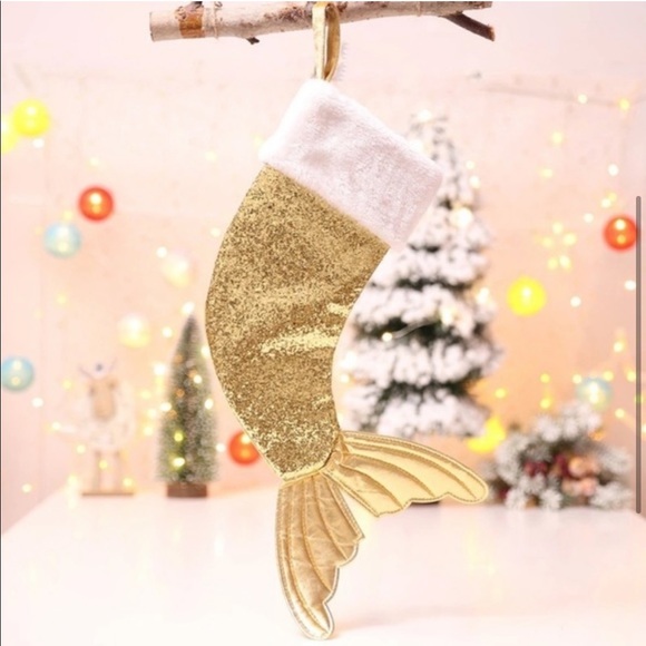 Sparkling Mermaid Tail Stockings - Picture 4 of 5